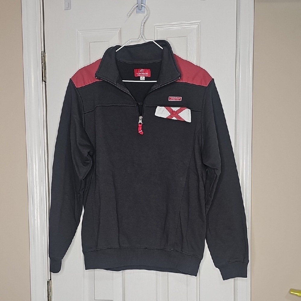 Women's TUSKWEAR Quarter‎ Zip Pullover Material University Of Alabama Roll Tide